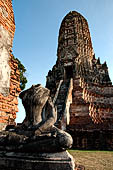 Ayutthaya, Thailand. Wat Chaiwatthanaram, the central prang. 